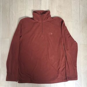 The North Face Men's quarter zip fleece size med